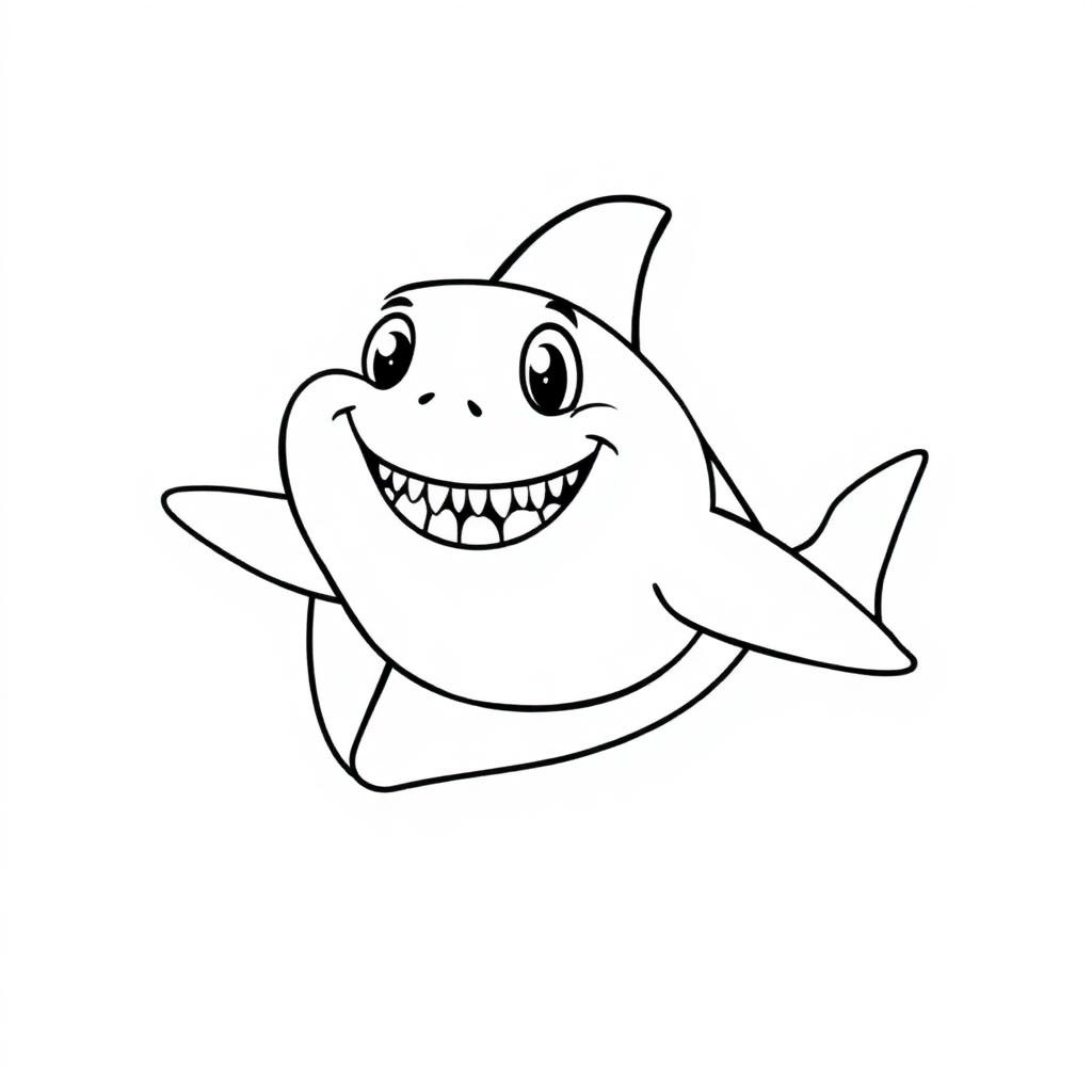 Shark Coloring Pages